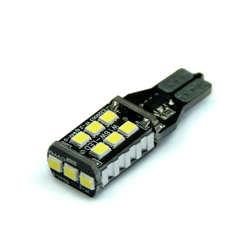 

kongyide car light Universal 2pcs Lumens CAN-BUS T15 High Power LED White Backup Reverse Light turn signal lights bulb