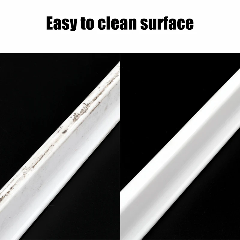 

Shower Door Dam Water Stopper Collapsible Shower Threshold Water Barrier for Bathroom Kitchen VJ-Drop