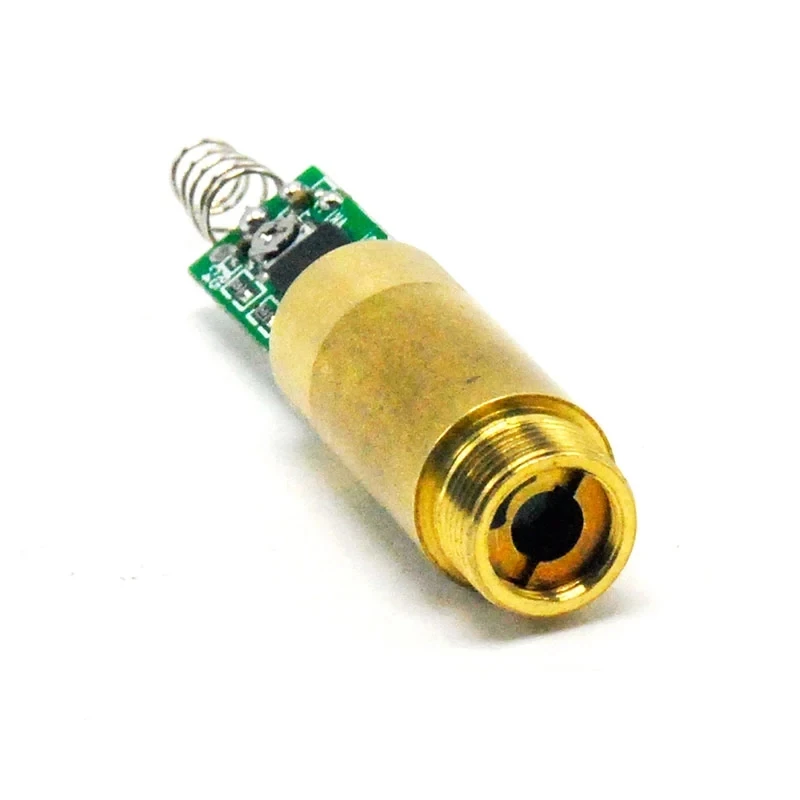INDUSTRIAL 532nm 10mW Green Laser DOT Module Diode w Driver 3.7V