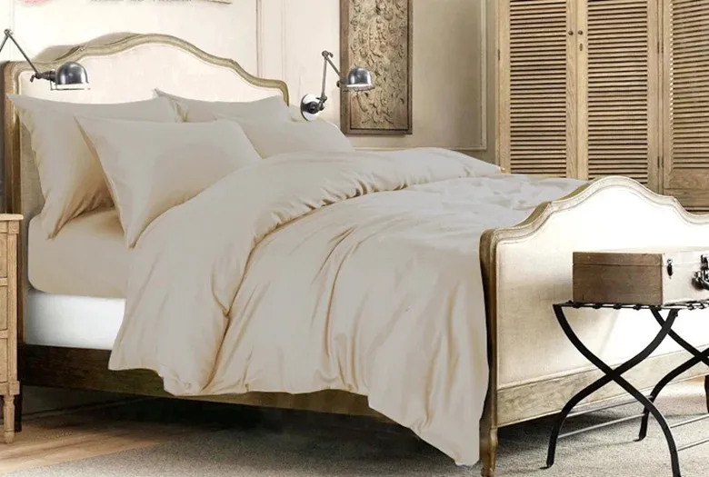 Комплект постельного белья из египетского хлопка 1600 TC Switzerland King queen размер белый цвет N шт постельные принадлежности подогнанные простыни на заказ - Цвет: Champagne
