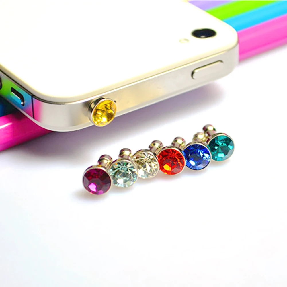 Cute 5 Pcs Anti Dust Plug Earphone Headphone Charger Cover Jack for Cell Phone | Мобильные телефоны и аксессуары