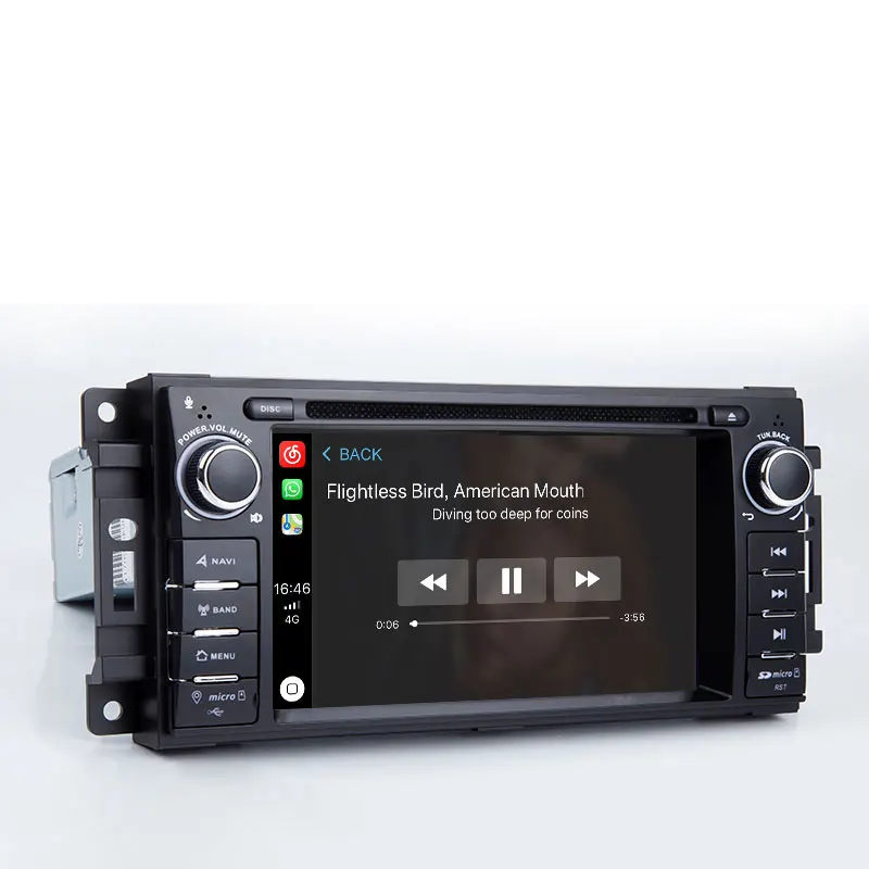 Sale CarExc Android 9.0 Radio Wireless CarPlay DVD Player GPS Navigation for Jeep Patriot Liberty Wrangler Compass DODGE Chrysler 3 Sale CarExc Android 9.0 Radio Wireless CarPlay DVD Player GPS Navigation for Jeep Patriot Liberty Wrangler Compass DODGE Chrysler 3