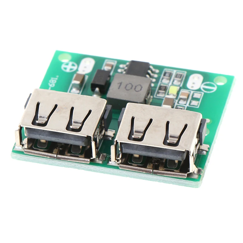 9 в 12 В 24 В до 5 В 3A Dual USB DC-DC Зарядное устройство блок питания понижающий модуль
