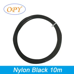 Premium Nylon PA66 3D Printer Filament - 1.75mm, 1kg Spool, Natural Finish (NYLON Black 10m)