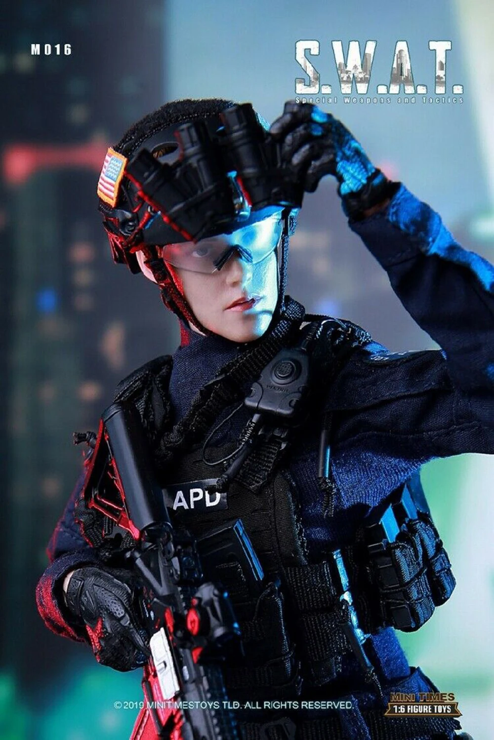 Полный Набор фигурок куклы мини Таймс игрушки 1/6 M016 SWAT девушка фигурка Модель 12 дюймов женщина-полицейский кукла игрушки для коллекции