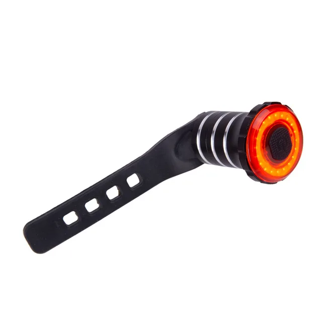 Rubber Mount ZTTO велосипедный задний светильник s MTB дорожный велосипед водонепроницаемый велосипедный передний задний USB Перезаряжаемый Предупреждение светильник 30LED 100 люмен - Цвет: Rubber Mount