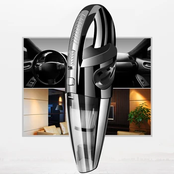 

4800pa Strong Power Car Handy Vacuum Cleaner DC 12 Volt 120W with Handbag 4.8KPA Ropeless Wet/Dry Auto Portable Vacuums Cleaner