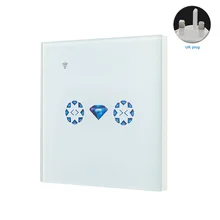 Инструмент для гаража, спальни, Рольставни, гостиной, умный переключатель занавесок, приложение, сенсорное управление, глухая кнопка, домашняя дверь двигателя, Wifi панель