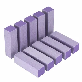 

100pcs purple 23*23mmBuffer Buffing Sanding Files Block Acrylic Nail Art Tips Manicure Tool wholesale Dropshipping