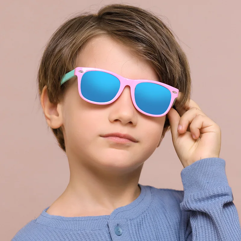 Kids Sunglasses Girls Boys Children Classic 80s Retro Style Shades UV 400 Protection 