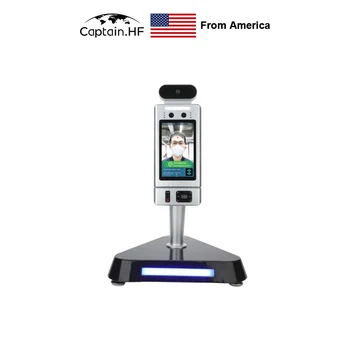 

US Captain Face Recognition, Automatic Temperature Measurement, Two Dimensional Code, IC card 4 in 1 Device