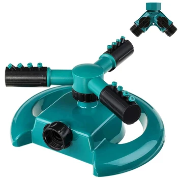 

CSS Automatic Lawn Sprinkler Lawn 360 Rotating Lawn Sprinkler Adjustable Sprinkler (Green Lawn Sprinkler)