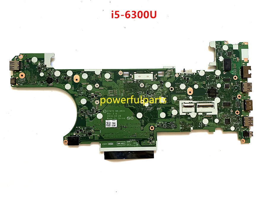 Ct470 NM-A931 placa-mãe para thinkpad t470 computador