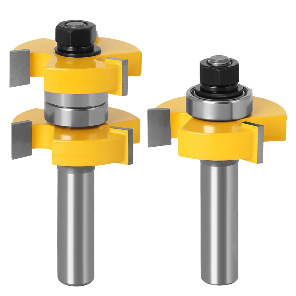 1/2 Inch Shank Finger Joint Router Bit - High Performance YG6 Alloy Cutter For Woodworking | Professional & Beginner Friendly