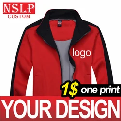 High-quality Stand-up Collar Jacket Warm And Comfortable Zipper Cardigan New Winter Couple Style DIY Your Exclusive Top NSLP