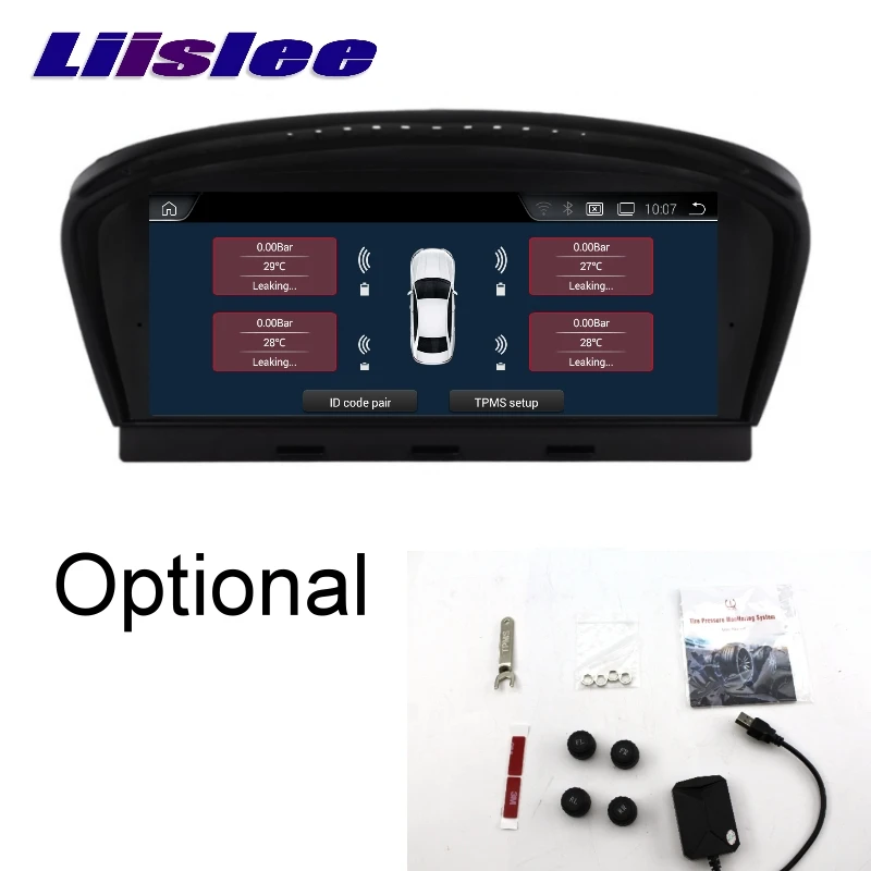 LiisLee For BMW 3 E90 E91 E92 E93 2004~2013 CarPlay TPMS Adapter Car Multimedia Player GPS Audio Radio Navigation NAVI