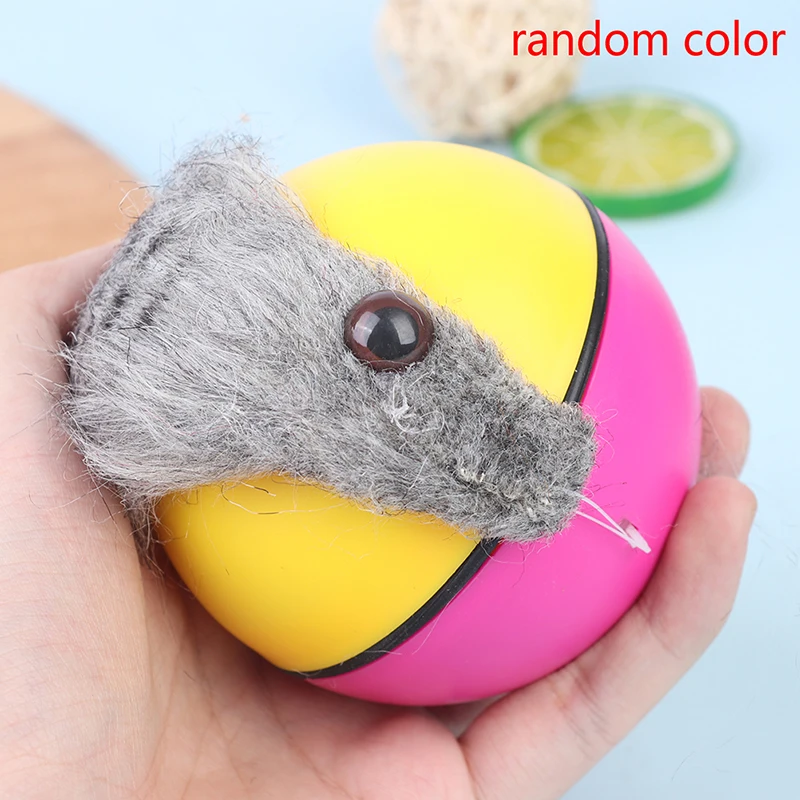 Pet Dog Cat Toy Weasel Motorized Funny Rolling Ball Beaver Balls Pet Toys Cat Products Accessories
