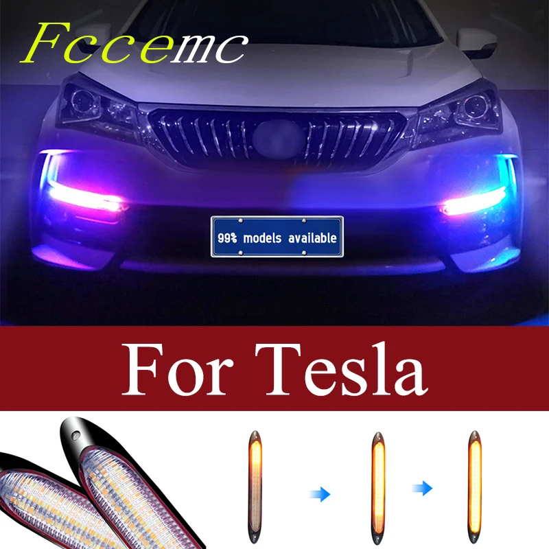 12V Car Led Light Strip DRL Daytime Running Light Strips Flexible LED