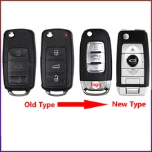 Car Modified Remote Key Shell for VW Tiguan Jetta Touran UP Polo Golf Beetle PASSAT for Skoda Superb Octavia Yeti Fabia Key Case