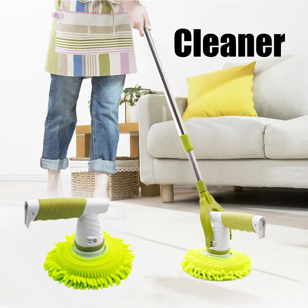 

Multifunction Electric Cleaning Brush Set Extension Handle Sponge Wax Polish Kit L99