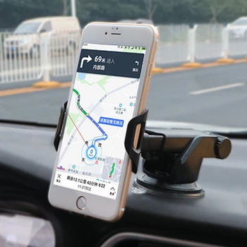 

Universal Dash Board Holder Windshield Support Car Phone Holder Suction Mount GPS Stand For Phone in Car For iPhone X 7 8 Xiaomi