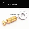 5pcs DIY handmade leathercraft tools suture fixing needle leather Tool fixed needle sparse stitch Lock needle ► Photo 2/6