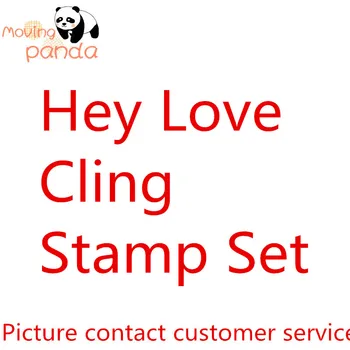 

JC126 Hey Love Metal Cutting Dies and stamps DIY Scrapbooking Card