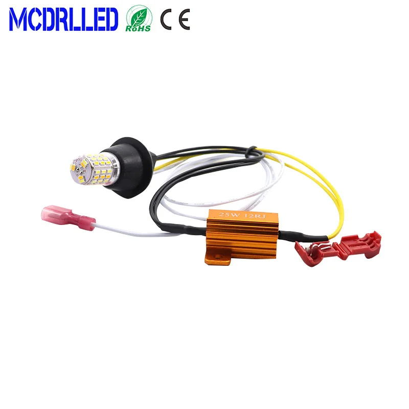 Mcdrled  ÷ LED  õ , Canbus ְ , ڵ ,  ο ȭƮ, 12V, T10, W5W, T15, 2 