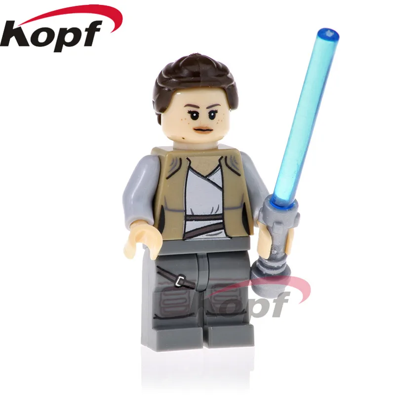 

Building Blocks Single Sale Rey Figure A-wing Female Pilot Morocco Luke Skywalker Rebel Driver Space Wars Toys for Kids PG783
