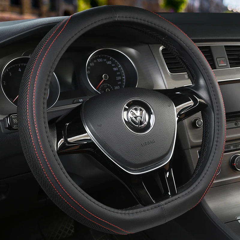 Full Coverage Eco-leather auto Steering Covers PU Leather steering wheel cover for great wall haval h9 hover h3 h5 | Автомобили и