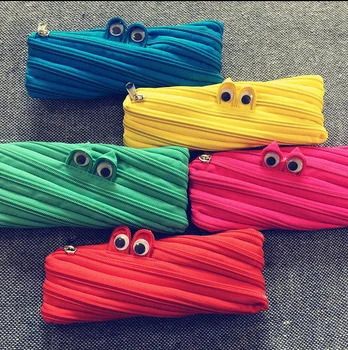 

Creative stationery pencil case simple and cute monster pencil case pencil case student stationery school stationery