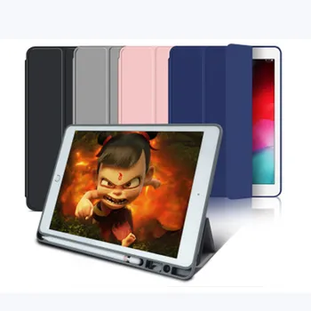 

Case for IPad 10.2 7th 8th Generation Kids Silicon+TUP Trifold Cover for IPad Pro 1112.9 2020 Shell for Ipad Air 3 4 Fold Cover