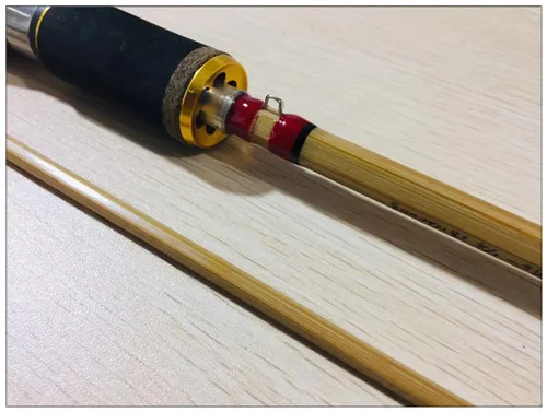 ZHUSRODS бамбук спиннинговая Удочка 65"