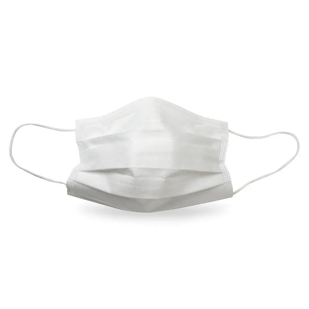 

20pcs Disposable Masks Non Woven Anti-dust 3 Layers Breathable Surgical Earloops Face Mouth Muffle with Glove and Google Set