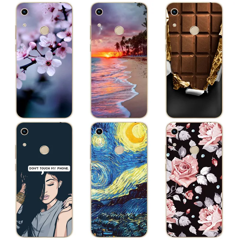 

Honor 8A Case For huawei honor 8A Case Silicone TPU Cute Back Cover Phone Case On Huawei Honor 8A JAT-LX1 8 A Honor8A Case Soft