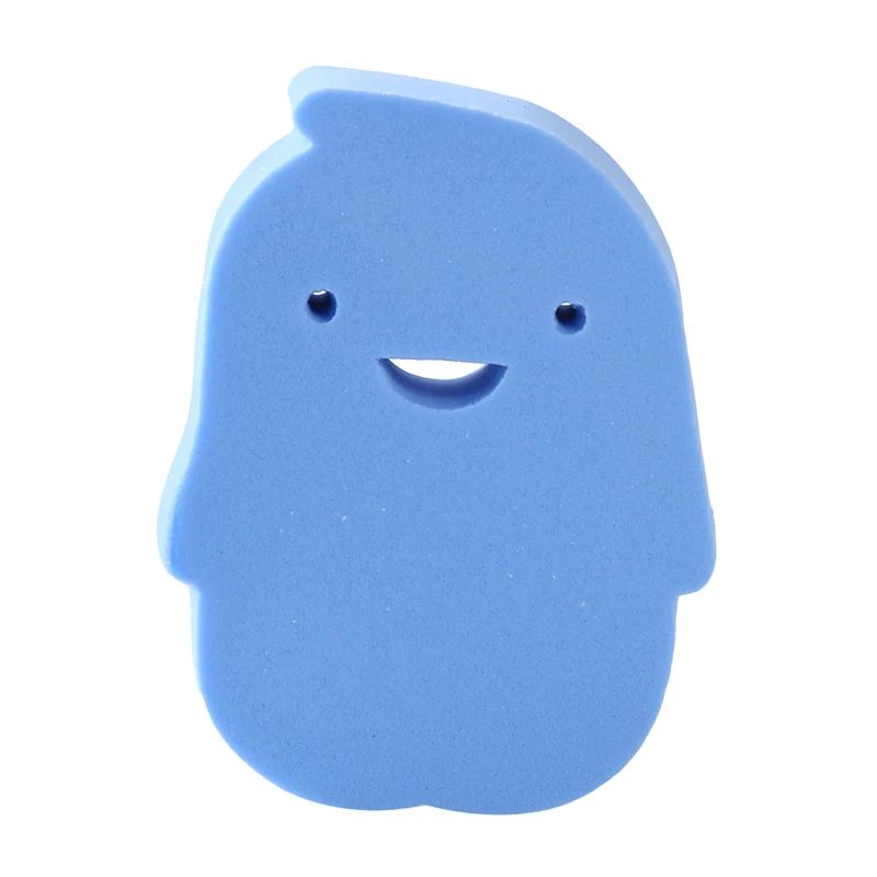 blue Baby Kids Bath Brushes Towel Baby Infant Shower Faucet Wash Child Bath Brushes Rub Cotton Rubbing Body Accessories - Цвет: blue