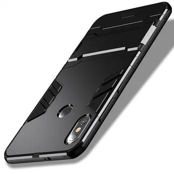 

50PCS Luxury 3D Cool Stand Armor Holder Case For Xiaomi Redmi K20 Pro 7A S2 6A 5A Note 7 6 5 Hybrid TPU+Hard PC ShockProof Cover
