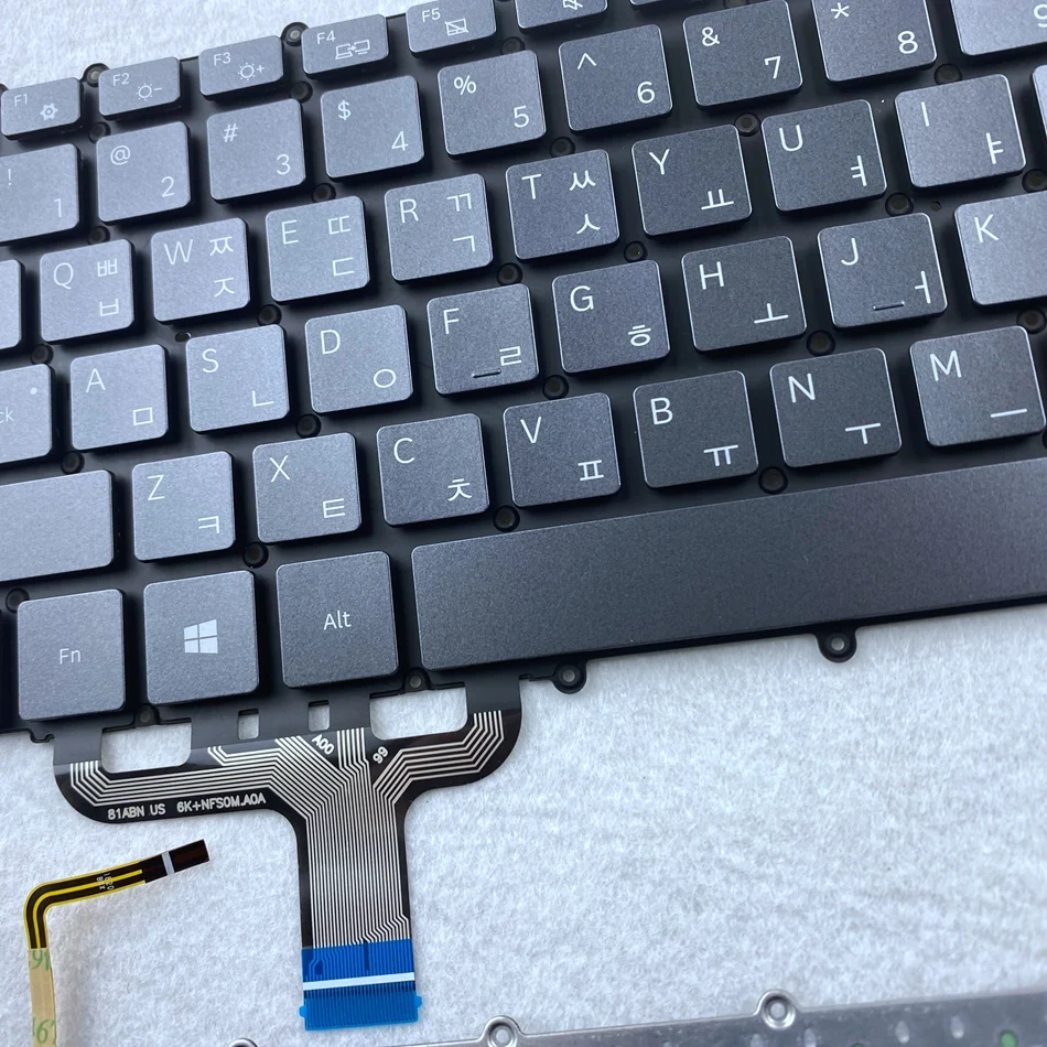 Teclado para Laptop Retroiluminado Coreano para Samsung Vários Modelos - Imagem 2