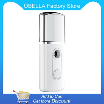 

Portable USB Rechargeable Nano Mister Humidifier Cooling Mist Mini Face Humidifier Eyelash Extensions Sprayer Facial Device
