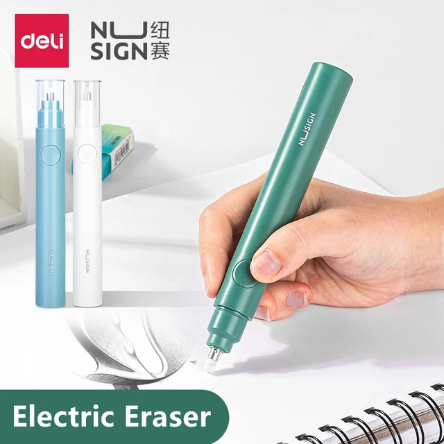 Deli Electric Eraser Pencils Rechargeable Drawing Mechanical