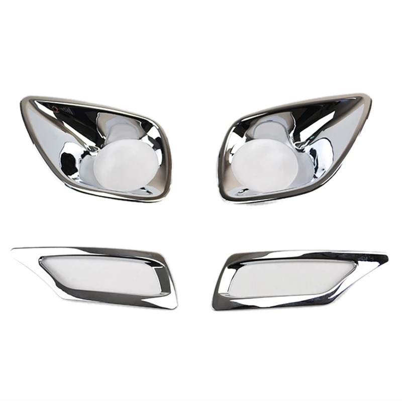 

for Toyota RAV4 RAV 4 2013 2014 2015 ABS Chrome Foglight Fog Light Lamp Cover Trim Frame Sticker Exterior Accessories