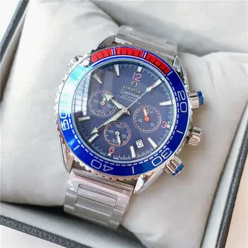 

Omega- Luxury Brand quartz women Watches Quartz Watch Stainless Steel Strap wristwatch classic business dress men watch 547
