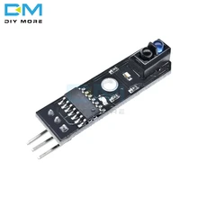 10 pçs de alta qualidade ir linha infravermelha seguidor pista sensor obstáculo evitanc para arduino avr arm pic dc 5v tcrt5000