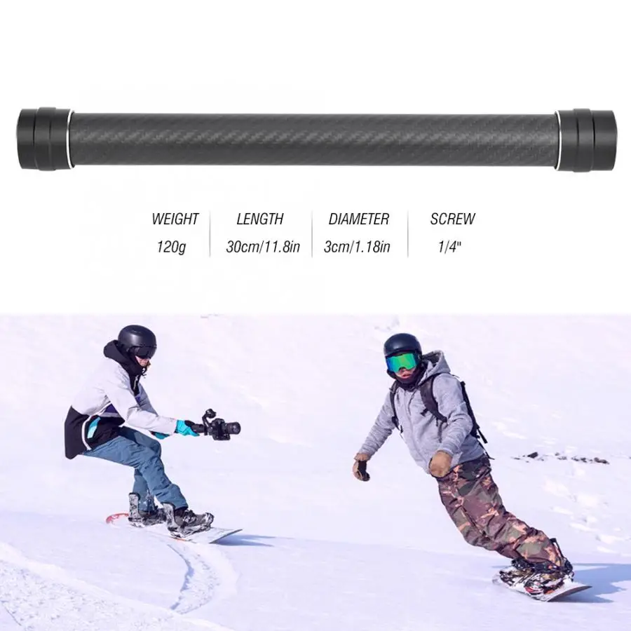 Карбоновый удлинитель, стержень, монопод для Dji Ronin-S, стабилизатор, ручной карданный стержень для Dji Ronin-S