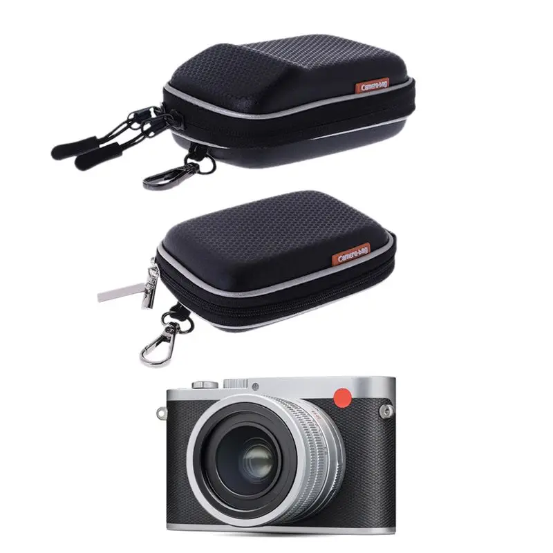 

S/M Universal Digital Camera EVA Hard Case Cover Zipper Protective Pouch Storage Bag