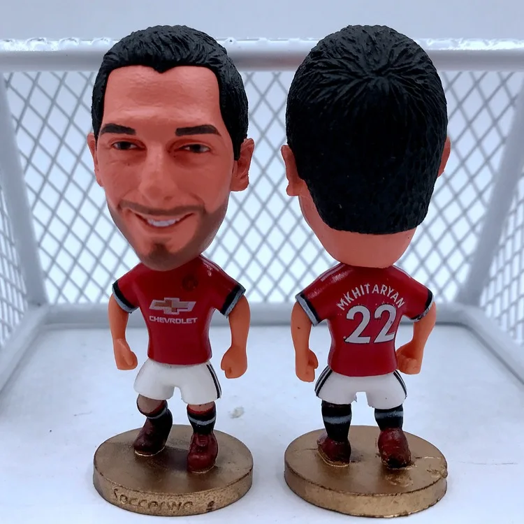 Футбольный веер, кукла, фигурка, украшение, ибрагимовой Борг, бутон, Gea Mourinho, коллекция кукол