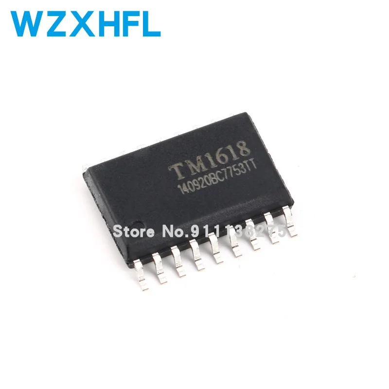 5PCS/LOT TM1618 SOP-18 SMD LED digital tube driver IC In Stock NEW original | Электронные компоненты и