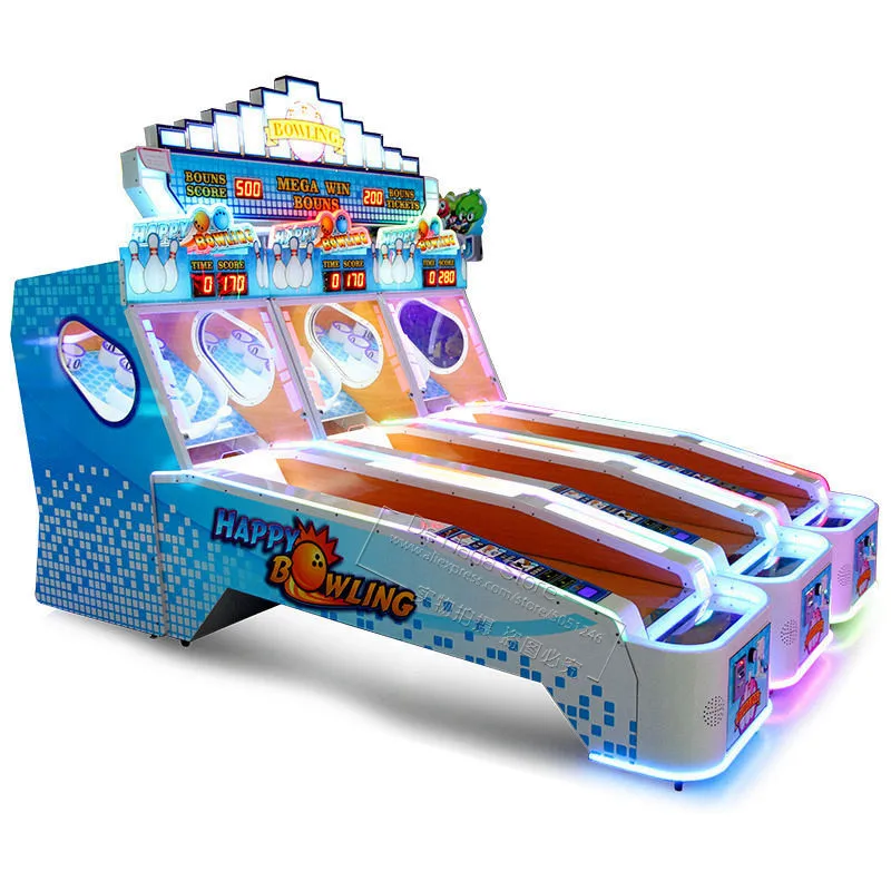 Игровой автомат для боулинга игры взрослых 3 игрока|Игры с монетами| |