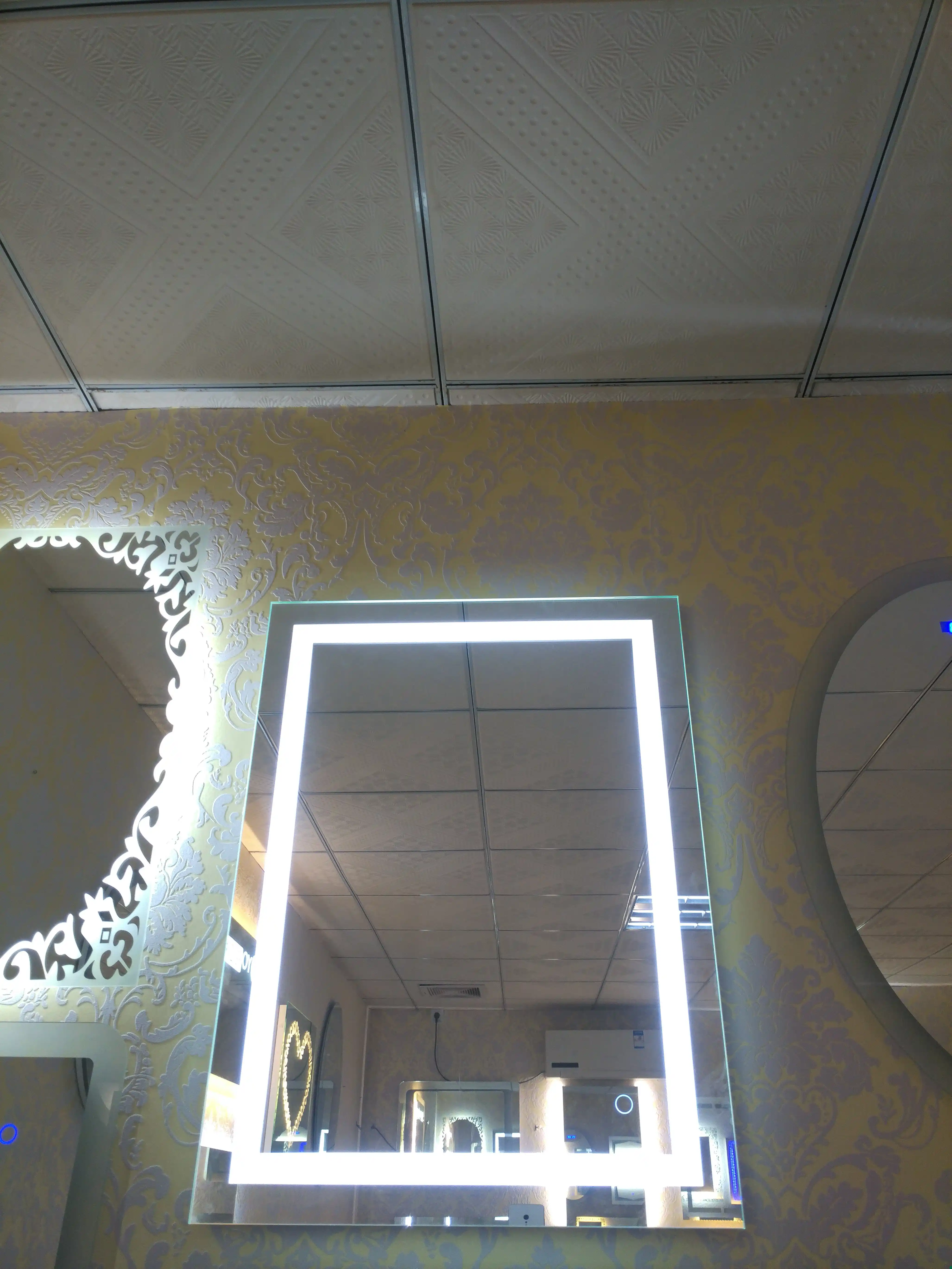 28 X 20 Square Built In Light Strip Touch Led Bathroom Mirror Aluminum Silver Wall Mount Bathroom Vanity Mirror Lights Bath Mirrors Aliexpress 28 x 20 square built in light strip touch led bathroom mirror aluminum silver wall mount bathroom vanity mirror lights bath mirrors aliexpress