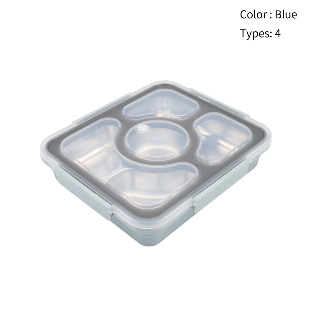 

Lunch Box Set Picnic Office Portable Food Thermal Stainless Steel Multi Compartments Insulation Bag Container With Tableware